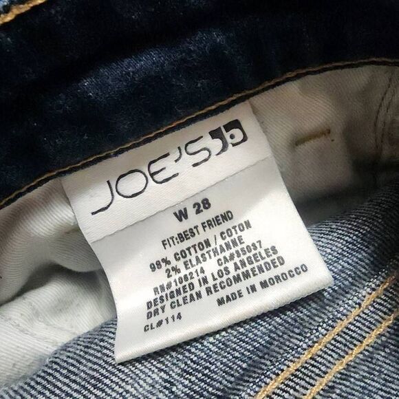 Joe's Jeans The Best Friend Medium Wash Skinny Jeans Size 28 - Picture 2 of 13
